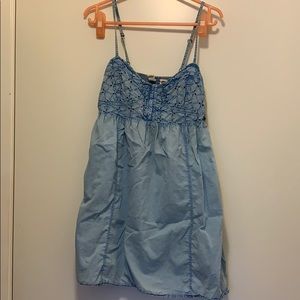 ROXY dress with cute eyelet details.